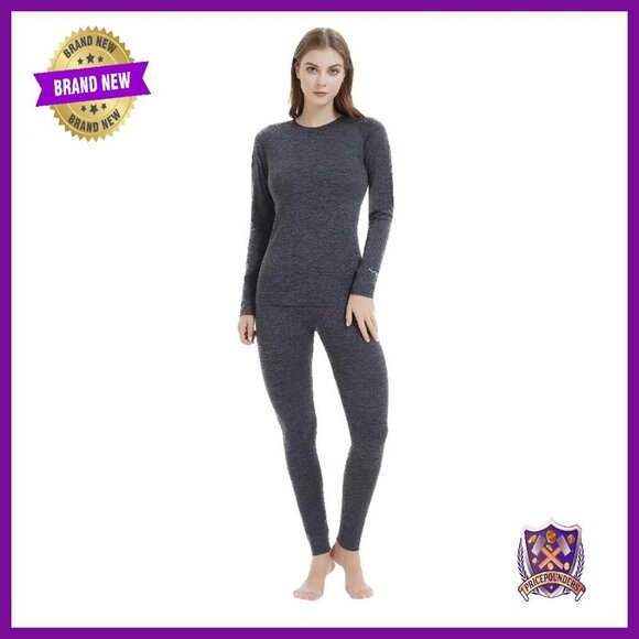 Other - Merino Wool Base Layer Set - Thermal Underwear for Ski & Winter